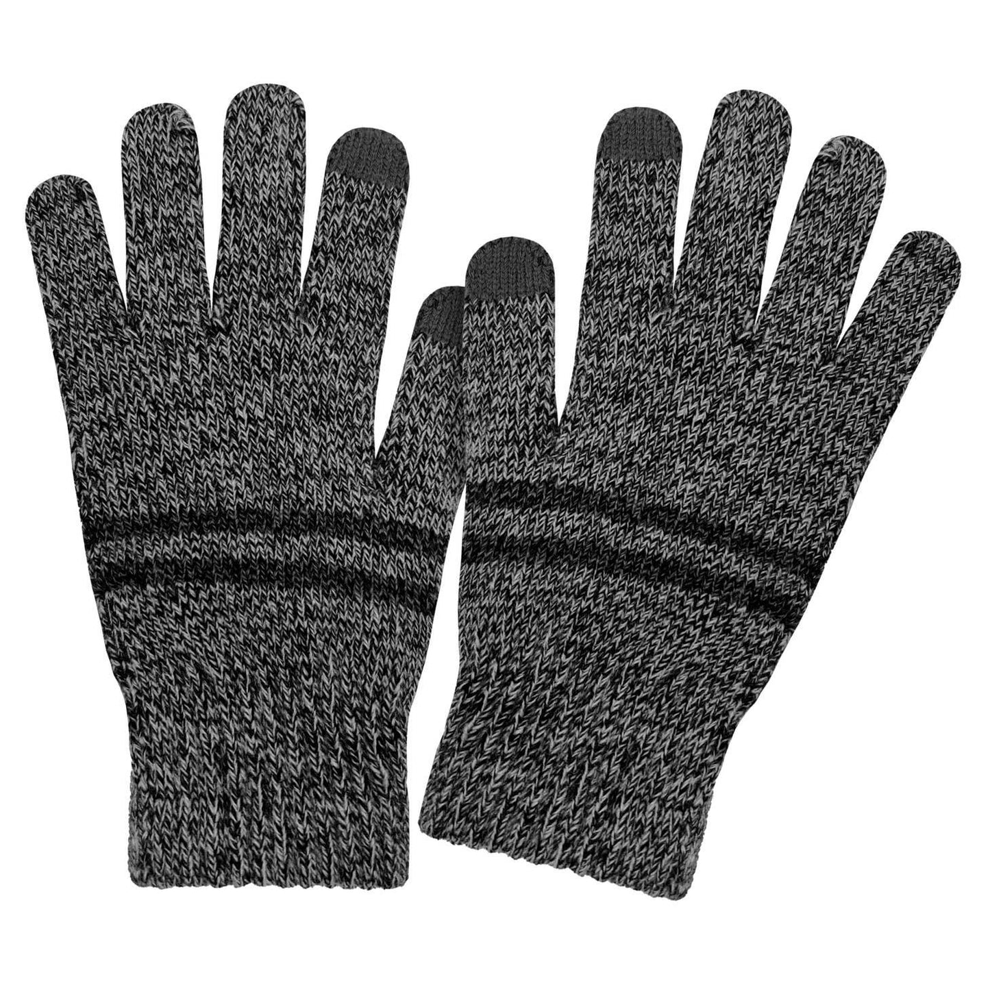 Men's Marled Touchscreen Gloves