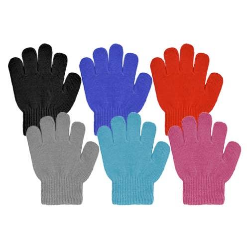 Toddler Acrylic Knit Stretch Gloves